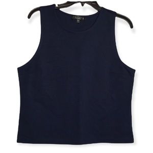 Sanctuary • Navy Tank Top